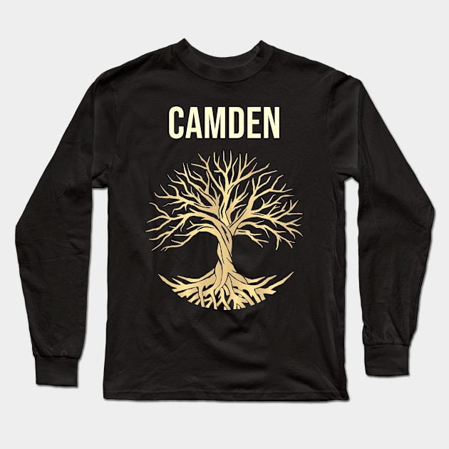 Tree Of Life City Camden Long Sleeve T-Shirt by flaskoverhand